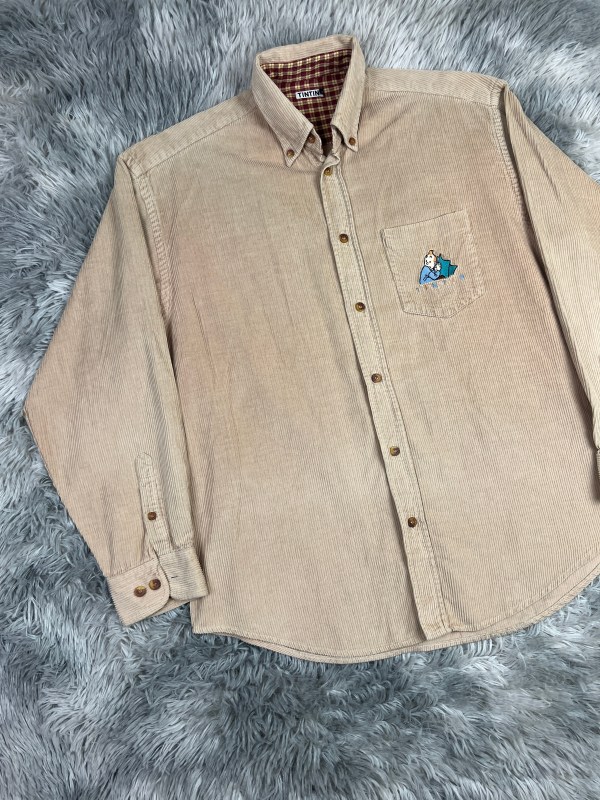 Camisa de pana "Tintín" - L