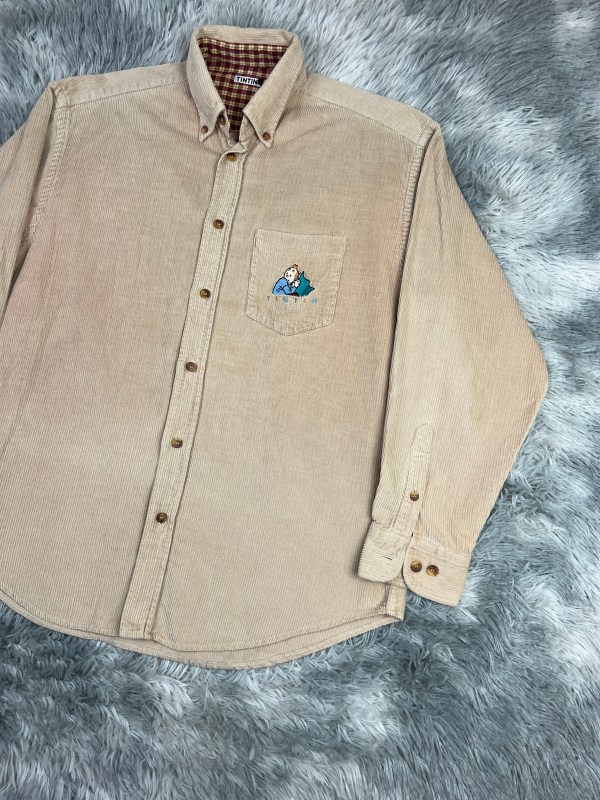 Camisa de pana "Tintín" - L