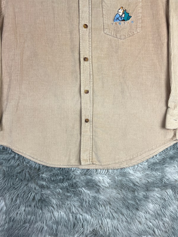 Camisa de pana "Tintín" - L