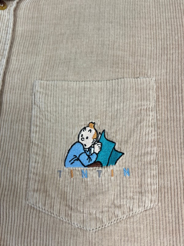 Camisa de pana "Tintín" - L