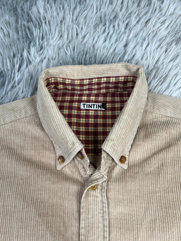 Camisa de pana "Tintín" - L