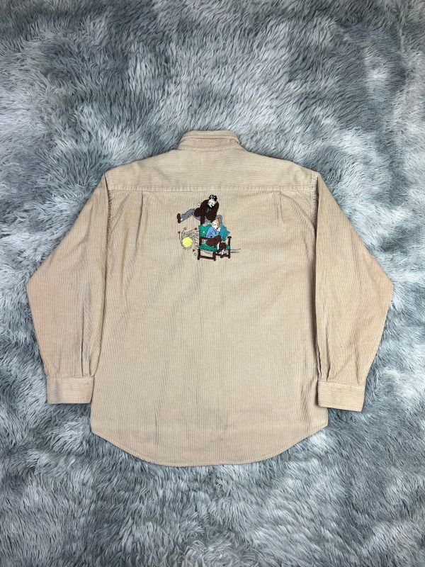 Camisa de pana "Tintín" - L