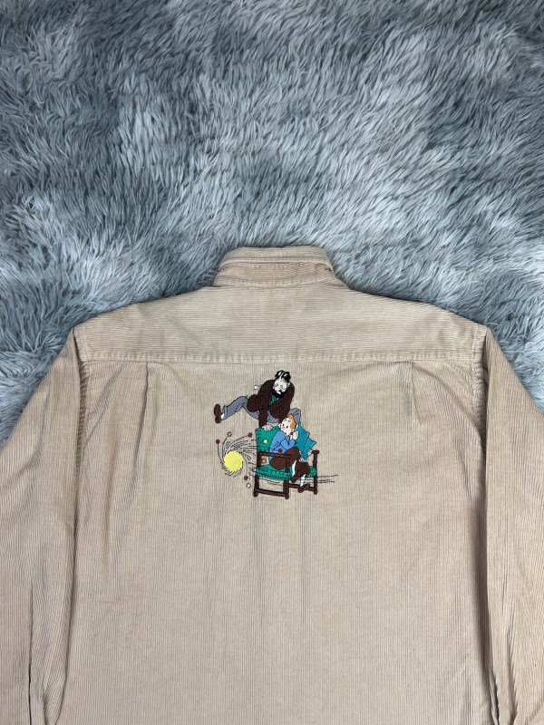 Camisa de pana "Tintín" - L