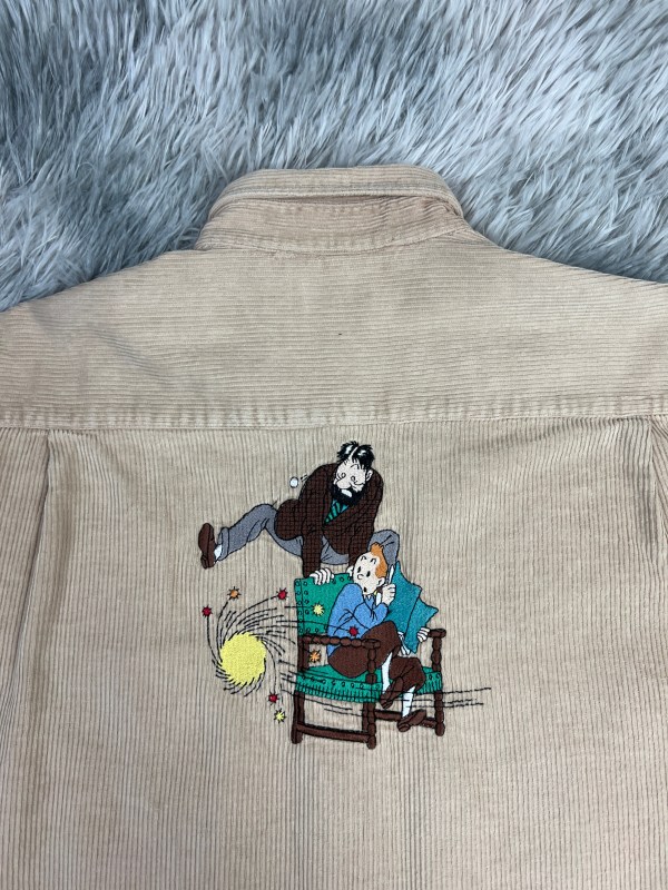 Camisa de pana "Tintín" - L