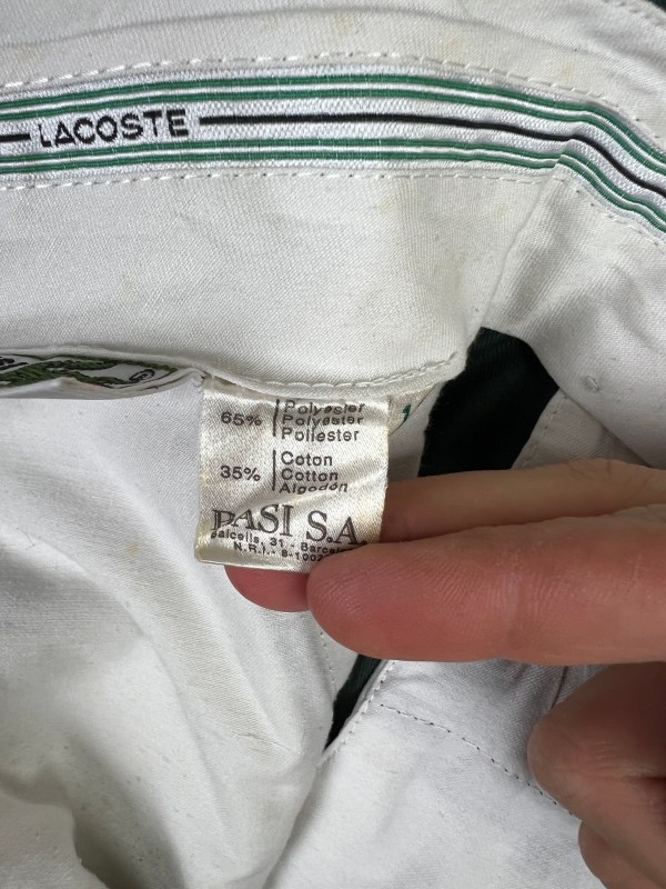 Pantalón pinza "Lacoste" - 44