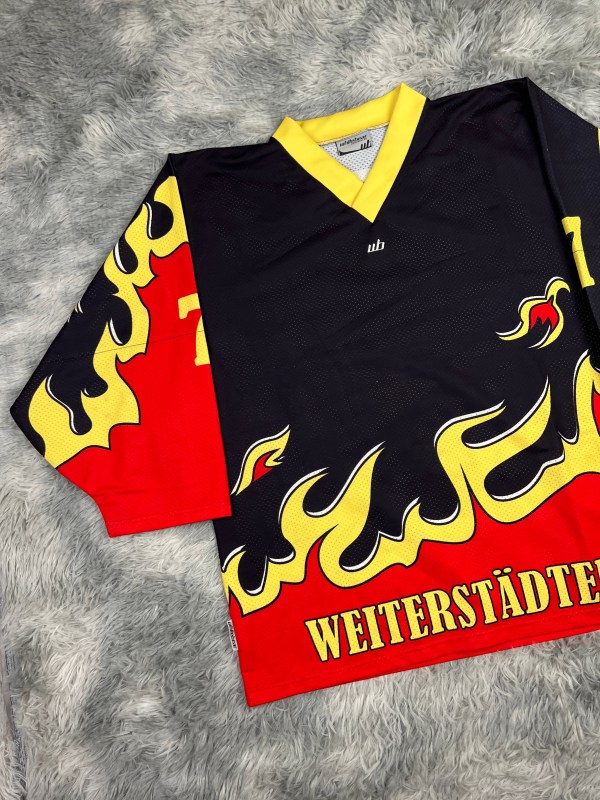 Camiseta Hockey "Whitebear" - M extra oversize