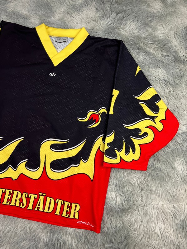 Camiseta Hockey "Whitebear" - M extra oversize